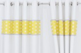 Yellow & Grey Blackout Curtains 