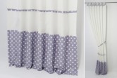 Nursery Curtains with Lavender Bows