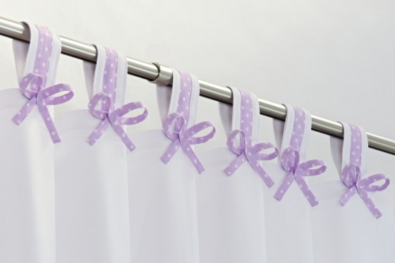 Lavender Nursery Blackout Curtains 